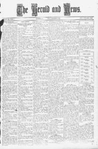 The herald and news (Newberry, S.C.).(Newberry, S.C[removed]p ].