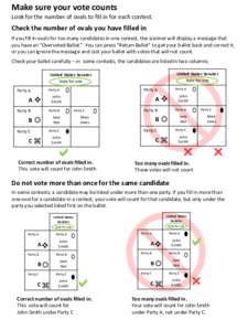 Politics / Single Transferable Vote / Elections / Voting