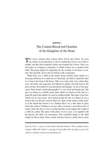 CHAPTER 1  The Central Blood-red Chamber of the Kingdom of the Heart  T