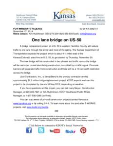 Transportation in Kansas / Topeka /  Kansas / Amelia Earhart Bridge / Kansas / Geography of the United States / Kansas Department of Transportation