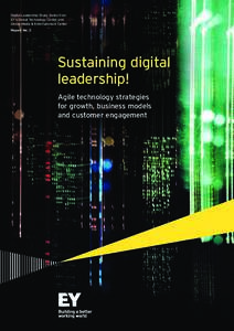 Sustaining digital leadership