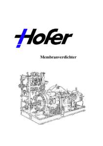 Membranverdichter  Hofer Membranverdichter