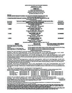 UNITED STATES SECURITIES AND EXCHANGE COMMISSION WASHINGTON, D.C[removed]FORM 10-K FOR ANNUAL AND TRANSITION REPORTS PURSUANT TO SECTION 13 OR 15(d) OF THE