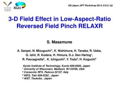 3-D Field Effect in Low-Aspect-Ratio Reversed Field Pinch RELAX