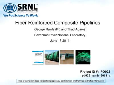 Fiber Reinforced Composite Pipelines