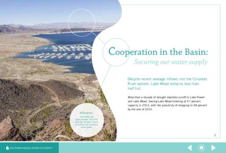 Southern Nevada Water Authority 2013 Annual Report - Water Resources