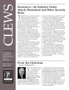 CLEWS Consulting, Litigation, & Expert Witness Section Quarterly