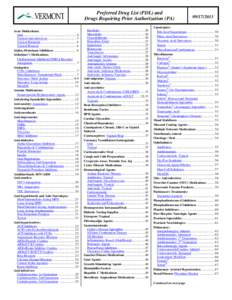 Alzheimer’s Medications: