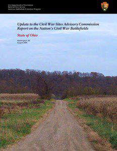 (Draft) Update to the Civil War Sites Advisory Commission Report: State of Ohio