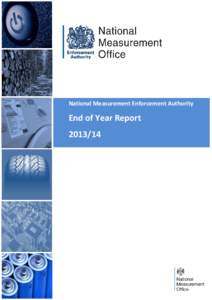 National Measurement Enforcement Authority  End of Year Report[removed]  Page 2 of 24