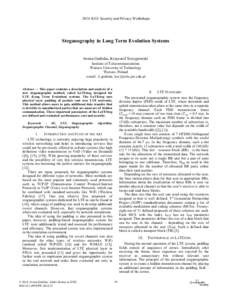 Telecommunications engineering / Network performance / Internet Protocol / Internet standards / Steganography / PDCP / E-UTRA / Goodput / Network packet / Software-defined radio / Universal Mobile Telecommunications System / Technology