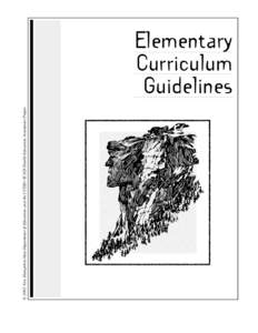 © 2003 New Hampshire State Department of Education and the CCSSO~SCASS Health Education Assessment Project  Elementary Curriculum Guidelines