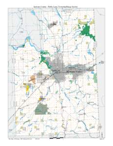 Spokane County - Public Land, Township/Range Section PEND OREILLE Long Lake Reservoir 23