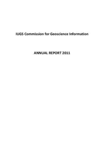 Geology / Planetary science / ISO/TC 211 / Markup languages / GeoSciML / OneGeology / International Union of Geological Sciences / Web Feature Service / Peter Baumann / Geographic information systems / Open Geospatial Consortium / Cartography