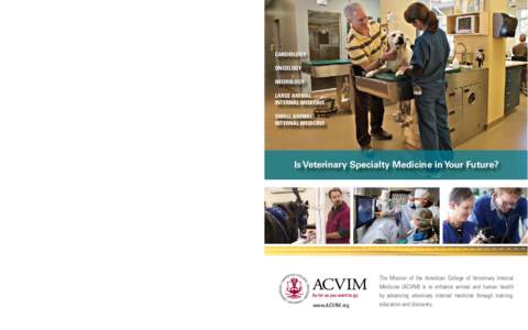 ACVIM Board-certification Prerequisites Graduate of an American Veterinary Medical Association approved college or school of veterinary medicine Completion of a one-year rotating internship in medicine and surgery or equ