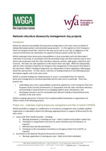 National Viticulture Biosecurity Management - Tender (FEB 2015)