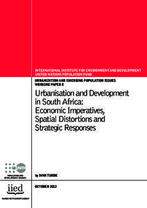 Africa / Culture / Urban studies and planning / Geography of Africa / Mineral Revolution / Urbanization / Johannesburg / Apartheid in South Africa / Industrialisation / Human geography / Human migration / Development