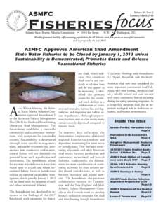 Volume 19, Issue 2 February/March 2010 Fisheries focus ASMFC