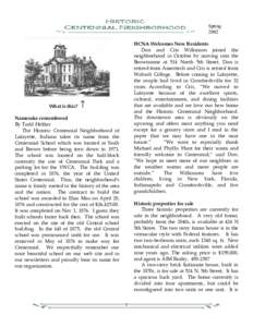 National Register of Historic Places in Tippecanoe County /  Indiana / Lafayette /  Indiana / Centennial / Trinity United Methodist Church / Centennial Neighborhood District