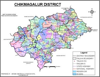 CHIKMAGALUR DISTRICT  4 DAVANAGERE Beeranahalli DISTRICT
