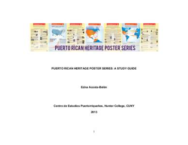 Microsoft Word - PUERTO RICAN HERITAGE POSTER SERIES GUIDE DRAFT[removed]formated.docx