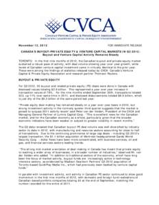 Microsoft Word - CVCA Q3 2012 VC  Buyout Release FINAL.DOC