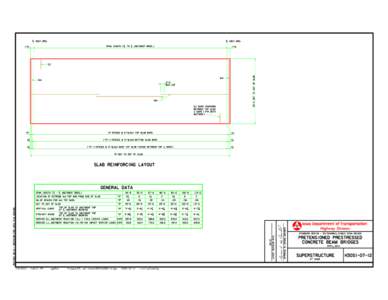 | ABUT. BRG.  | ABUT. BRG. SPAN LENGTH (`| TO | ABUTMENT BRGS.`)