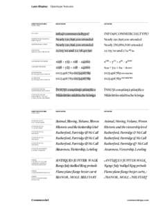 Swash / A4260 road / Graphic design / Publishing / Printing / Typesetting / Digital typography / OpenType