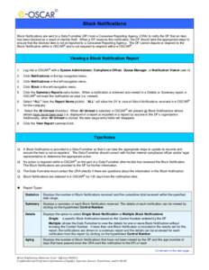 Human–computer interaction / Notification system / Innovis / Credit bureau / Finance / Information systems / Financial economics / Credit