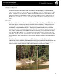 Yosemite National Park Visitor Use and Impacts Monitoring PProgra National Park Service U.S. Department of the Interior