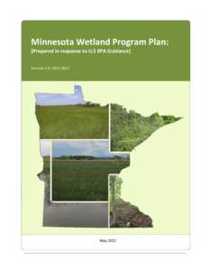 zc  Minnesota Wetland Program Plan: [Prepared in response to U.S EPA Guidance] Version 1.0: [removed]