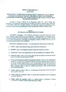 NWPC GUIDELINES NO.1 (seriesOPERATIONAL GUIDELINES ON DEPARTMENT ORDER NO 