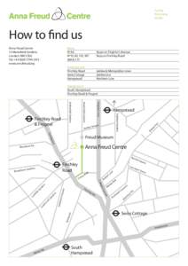 Freud Museum / Finchley Road / Swiss Cottage / Finchley / Metropolitan line / Jubilee line / London / Hampstead / Frognal