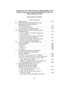 Carbonated water / Mineral water / Soft drinks / Nestlé Waters North America / Aquafina / Tap water / Perrier / Ozarka / Safe Drinking Water Act / Drinking water / Water supply / Bottled water