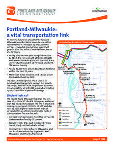 TriMet / Portland metropolitan area / Transportation in Portland /  Oregon / New Urbanism / Caruthers Bridge / Portland /  Oregon / Downtown Portland / Portland Streetcar / Metro / Oregon / Transportation in the United States / MAX Light Rail