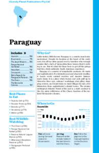 ©Lonely Planet Publications Pty Ltd  Paraguay Asunción....................... 768 Encarnación.................. 776 The Jesuit Missions[removed]