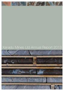 Xanadu Mines Ltd Annual Report 2013  Xanadu Mines Corporate Directory  Directors