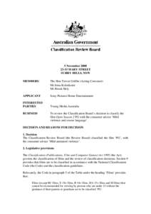 Entertainment / Censorship in Australia / Motion Picture Association of America / Motion picture rating systems / Open Season 2 / Australian Classification Board / Motion Picture Association of America film rating system / Open Season / Entertainment Software Rating Board / Film / Censorship / Video game content ratings systems