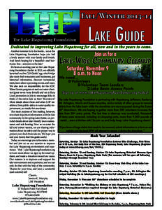 LHF Fall 2013 Newsletter.indd