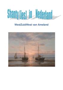 WestZuidWest van Ameland  WestZuidWest van Ameland. Ameland is een eiland dat hoort bij de provincie Friesland, het ligt tussen de Noordzee en de Waddenzee.