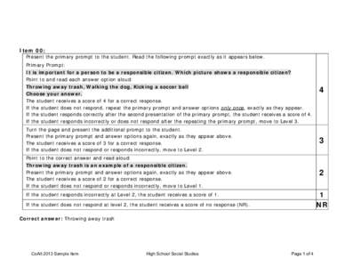 Microsoft Word - Social Studies Gr11 SR Sample Item_FINAL.doc