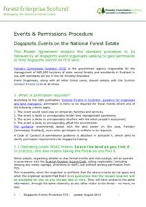 Master Agreement & Permissions Procedure