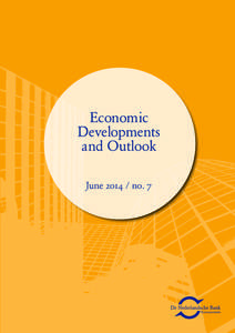 Economic Developments and Outlook June[removed]n0. 7  De Nederlandsche Bank