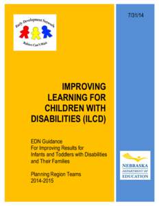 [removed]IMPROVING LEARNING FOR CHILDREN WITH DISABILITIES (ILCD)