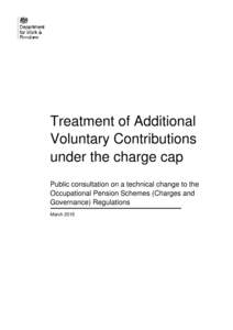 Treatment of Additional Voluntary Contributions under the charge cap
