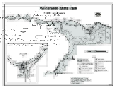 Wilderness State Park LAKE TEMPERANCE IS. WAUGOSHANCE IS.