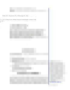 Miller, K.G., Sugarman, P.J., Browning, J.V., et al. Proceedings of the Ocean Drilling Program, Initial Reports Volume 174AX (Suppl.) 4. FORT MOTT SITE1 Peter J. Sugarman, Kenneth G. Miller, Peter P. McLaughlin Jr.,