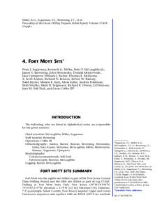 Hydraulic engineering / Hydrogeology / Hydrology / Water / Technology / Water well / Drilling fluid / Kenneth G. Miller / Oil well / Civil engineering / Oilfield terminology / Aquifer