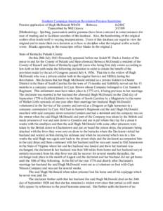 Southern Campaign American Revolution Pension Statements Pension application of Hugh McDonald W8438 Rebecca fn24SC Transcribed by Will Graves[removed]