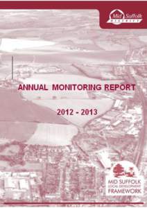 Table of Contents: 1. Introduction Integration with Babergh District Council National Planning Policy Framework The role of Annual Monitoring Reports Content